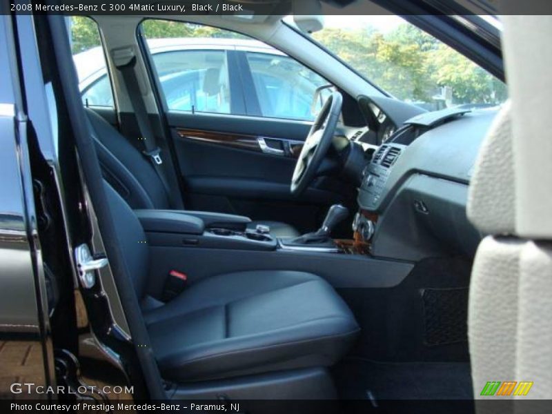 Black / Black 2008 Mercedes-Benz C 300 4Matic Luxury