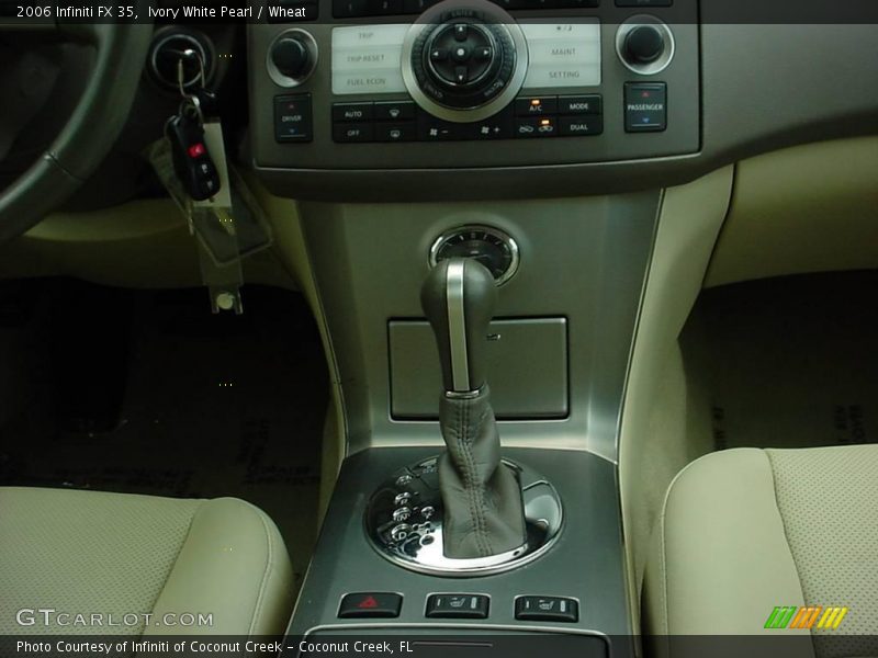 Ivory White Pearl / Wheat 2006 Infiniti FX 35