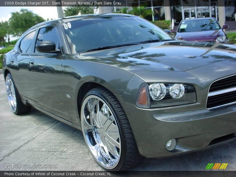 Dark Titanium Metallic / Dark Slate Gray 2009 Dodge Charger SXT