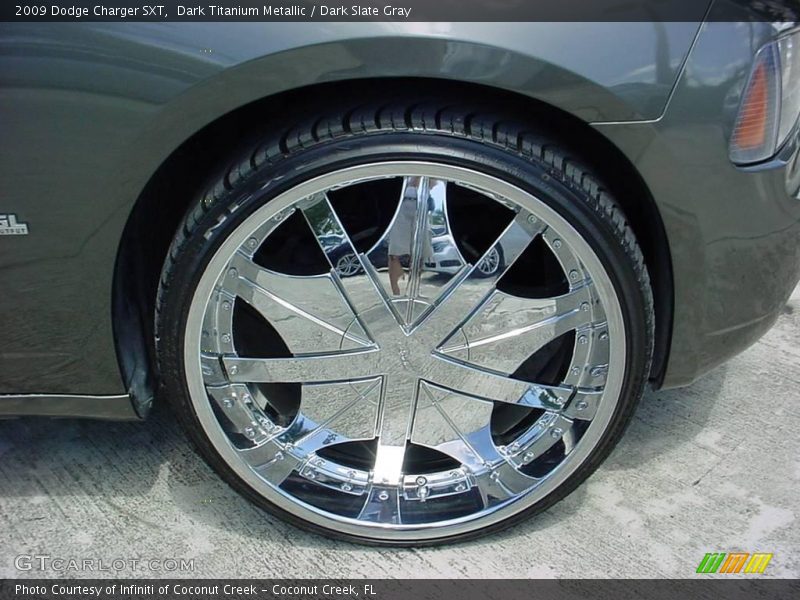 Dark Titanium Metallic / Dark Slate Gray 2009 Dodge Charger SXT