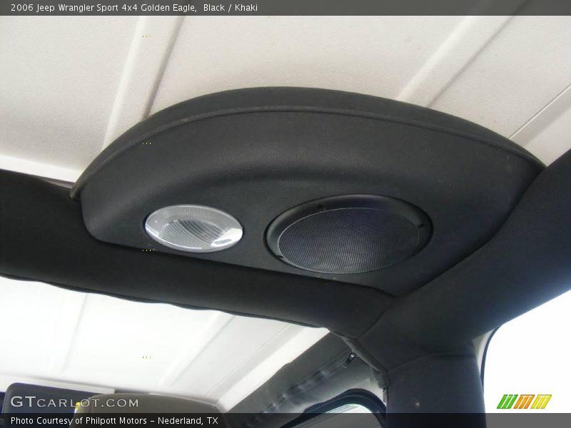 Black / Khaki 2006 Jeep Wrangler Sport 4x4 Golden Eagle