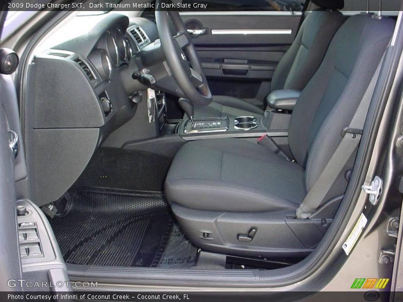 Dark Titanium Metallic / Dark Slate Gray 2009 Dodge Charger SXT