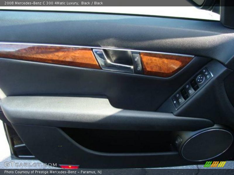 Black / Black 2008 Mercedes-Benz C 300 4Matic Luxury