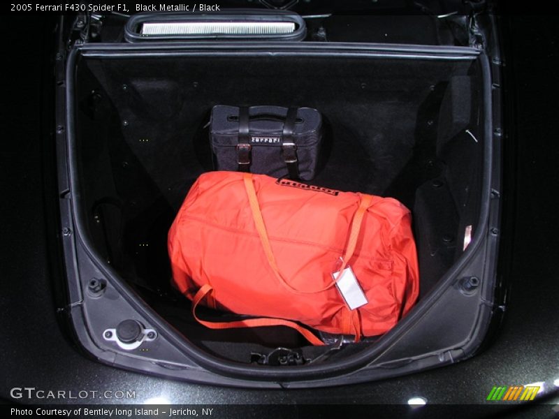 Black Metallic / Black 2005 Ferrari F430 Spider F1