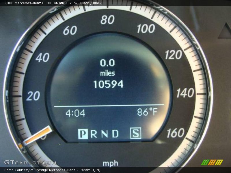 Black / Black 2008 Mercedes-Benz C 300 4Matic Luxury