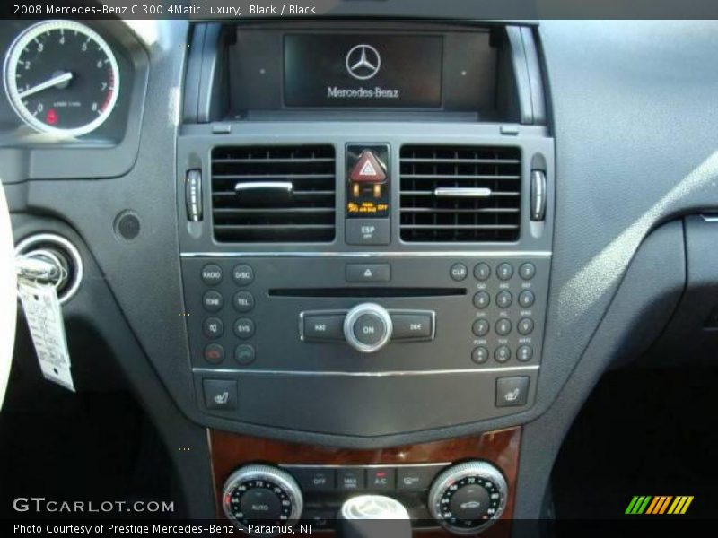 Black / Black 2008 Mercedes-Benz C 300 4Matic Luxury