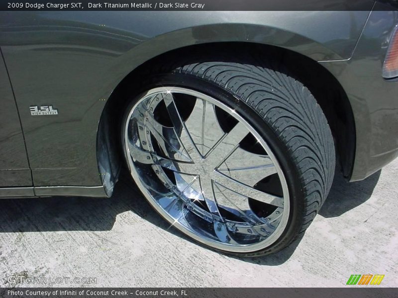 Dark Titanium Metallic / Dark Slate Gray 2009 Dodge Charger SXT