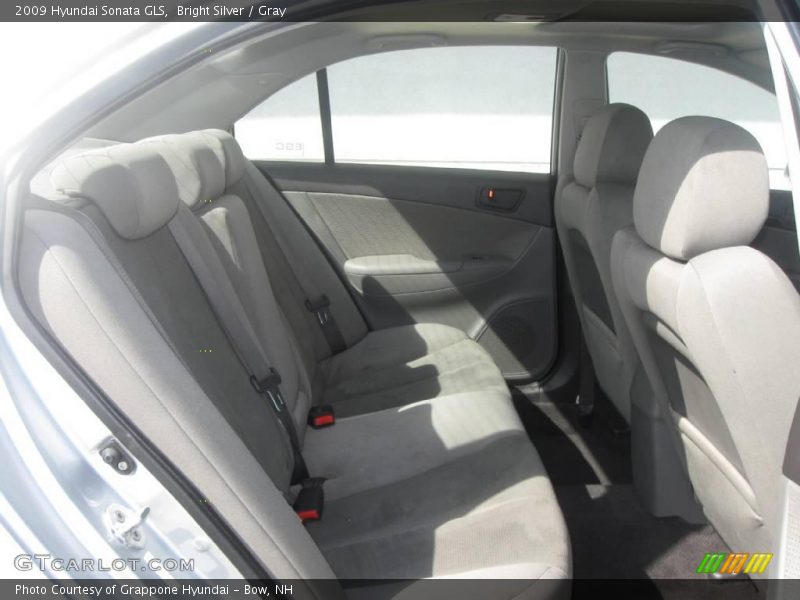 Bright Silver / Gray 2009 Hyundai Sonata GLS