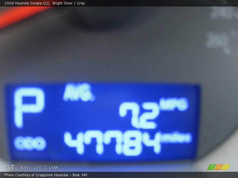 Bright Silver / Gray 2009 Hyundai Sonata GLS