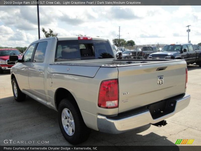 Light Graystone Pearl / Dark Slate/Medium Graystone 2009 Dodge Ram 1500 SLT Crew Cab