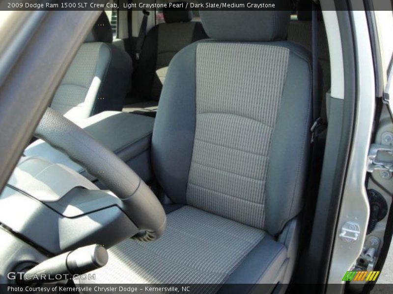 Light Graystone Pearl / Dark Slate/Medium Graystone 2009 Dodge Ram 1500 SLT Crew Cab