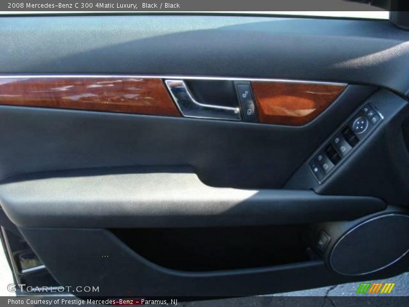 Black / Black 2008 Mercedes-Benz C 300 4Matic Luxury