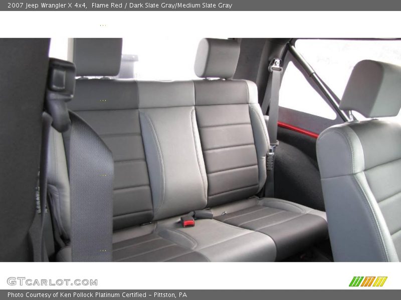 Flame Red / Dark Slate Gray/Medium Slate Gray 2007 Jeep Wrangler X 4x4