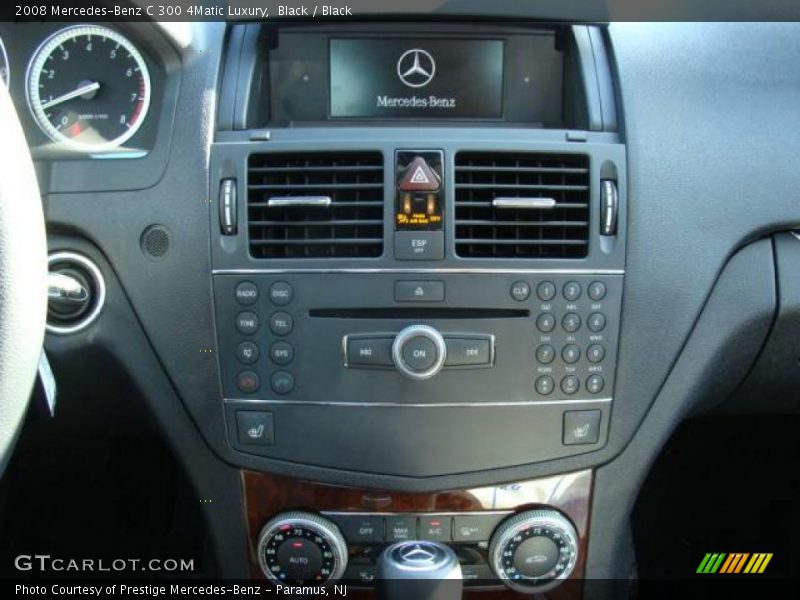 Black / Black 2008 Mercedes-Benz C 300 4Matic Luxury