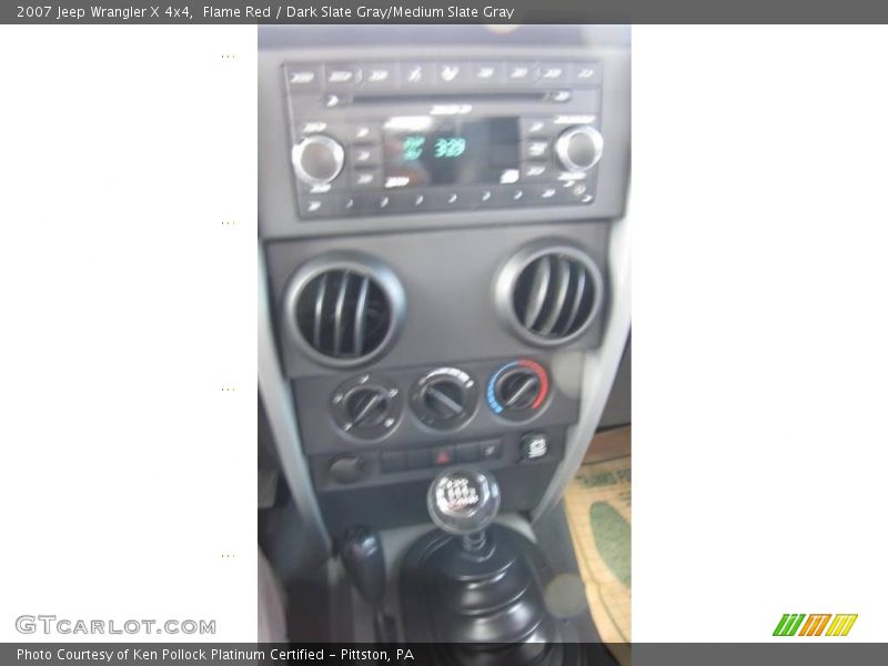 Flame Red / Dark Slate Gray/Medium Slate Gray 2007 Jeep Wrangler X 4x4