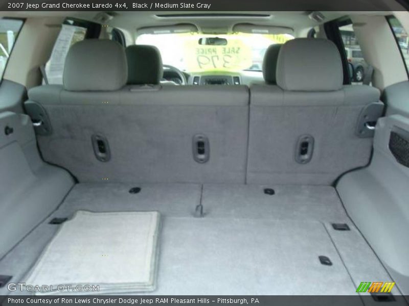Black / Medium Slate Gray 2007 Jeep Grand Cherokee Laredo 4x4