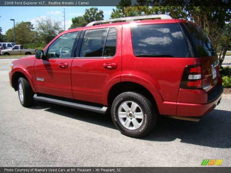 Redfire Metallic / Camel 2008 Ford Explorer XLT