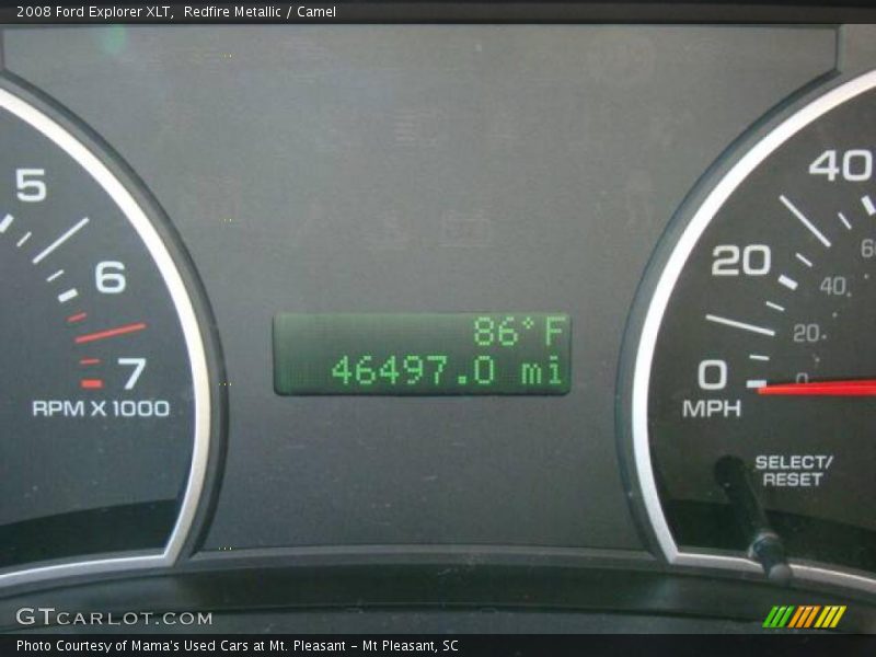 Redfire Metallic / Camel 2008 Ford Explorer XLT