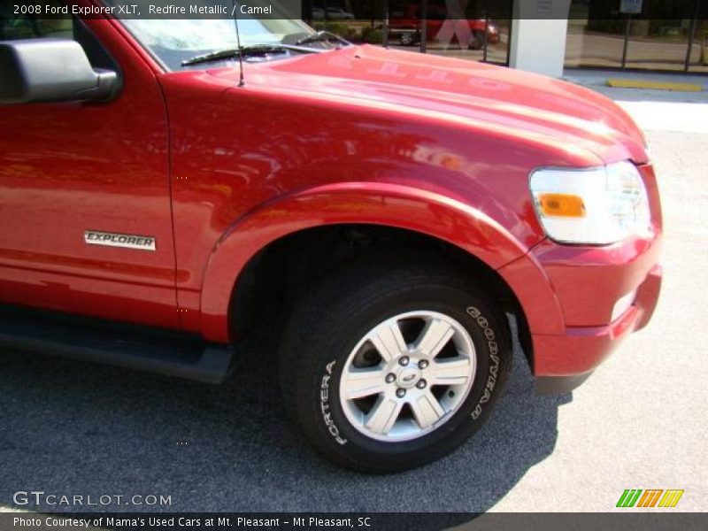 Redfire Metallic / Camel 2008 Ford Explorer XLT