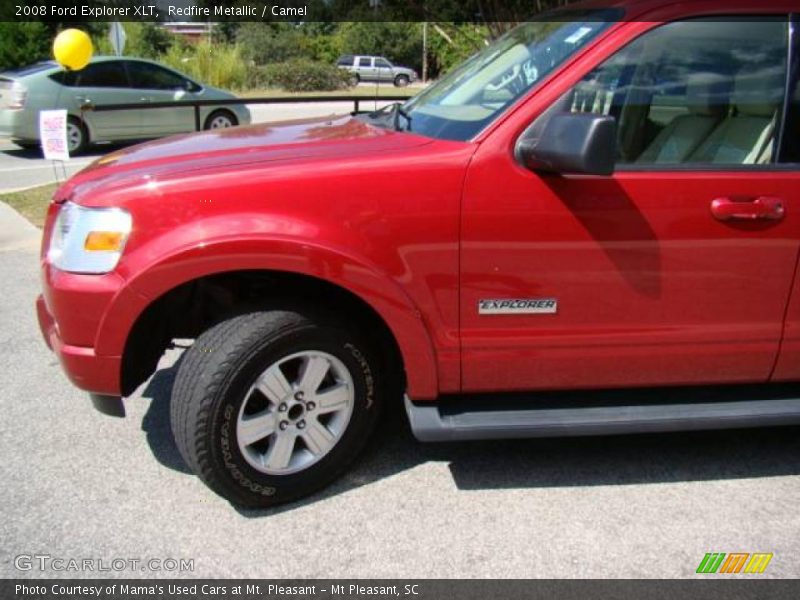 Redfire Metallic / Camel 2008 Ford Explorer XLT