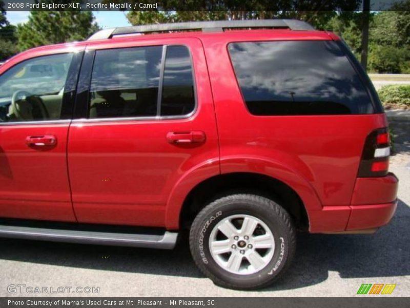 Redfire Metallic / Camel 2008 Ford Explorer XLT