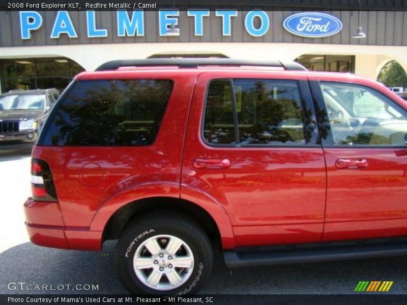 Redfire Metallic / Camel 2008 Ford Explorer XLT