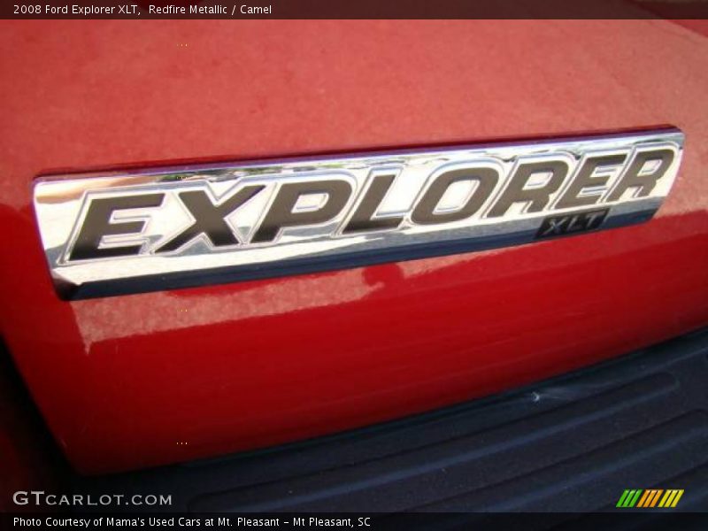 Redfire Metallic / Camel 2008 Ford Explorer XLT
