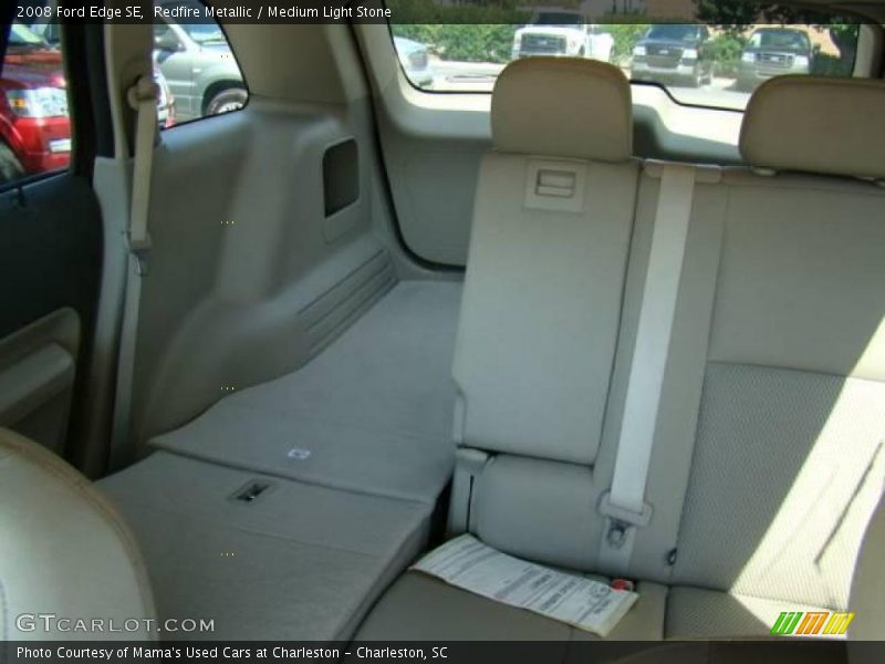 Redfire Metallic / Medium Light Stone 2008 Ford Edge SE