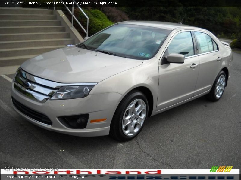 Smokestone Metallic / Medium Light Stone 2010 Ford Fusion SE