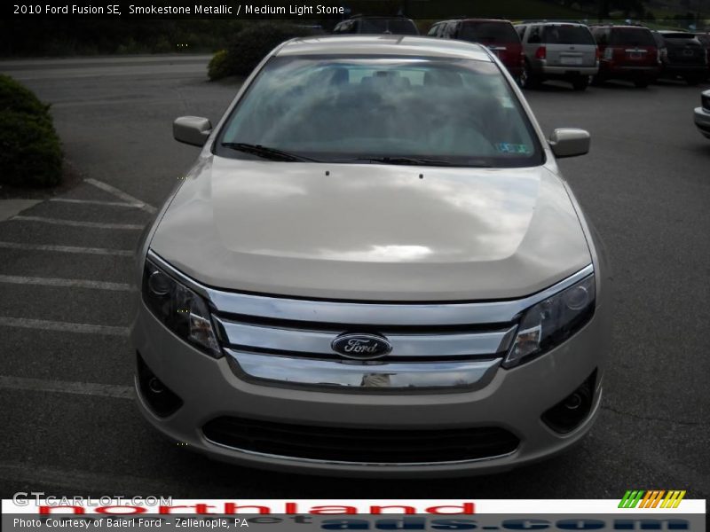 Smokestone Metallic / Medium Light Stone 2010 Ford Fusion SE