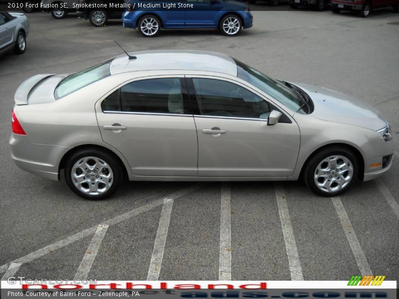 Smokestone Metallic / Medium Light Stone 2010 Ford Fusion SE