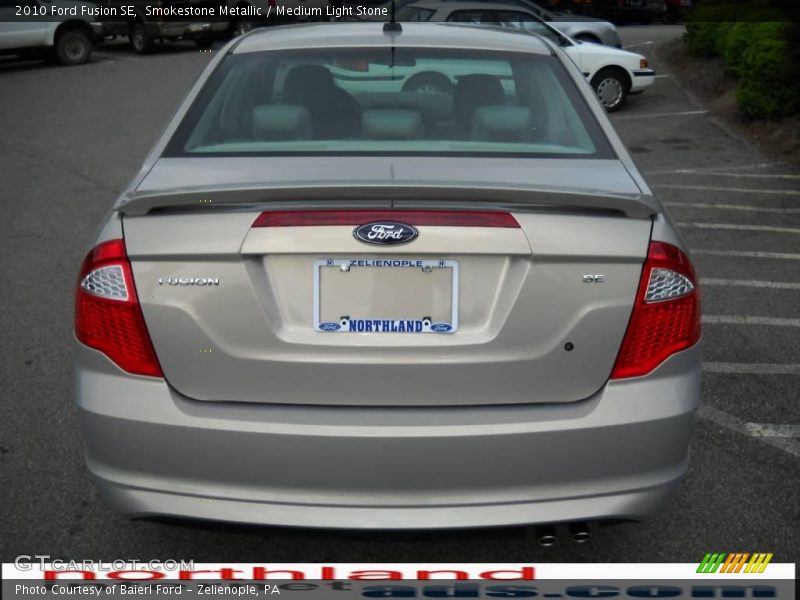 Smokestone Metallic / Medium Light Stone 2010 Ford Fusion SE