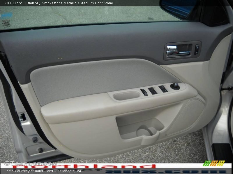 Smokestone Metallic / Medium Light Stone 2010 Ford Fusion SE