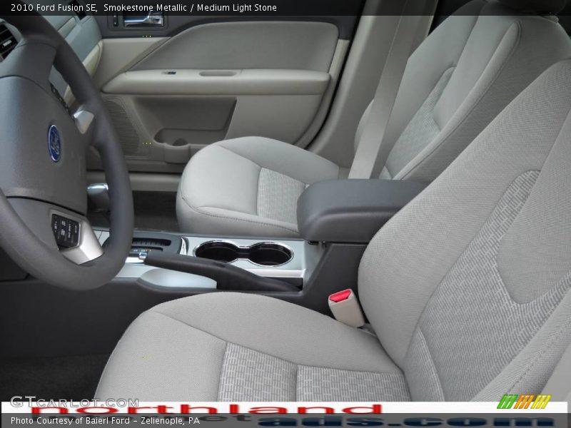 Smokestone Metallic / Medium Light Stone 2010 Ford Fusion SE