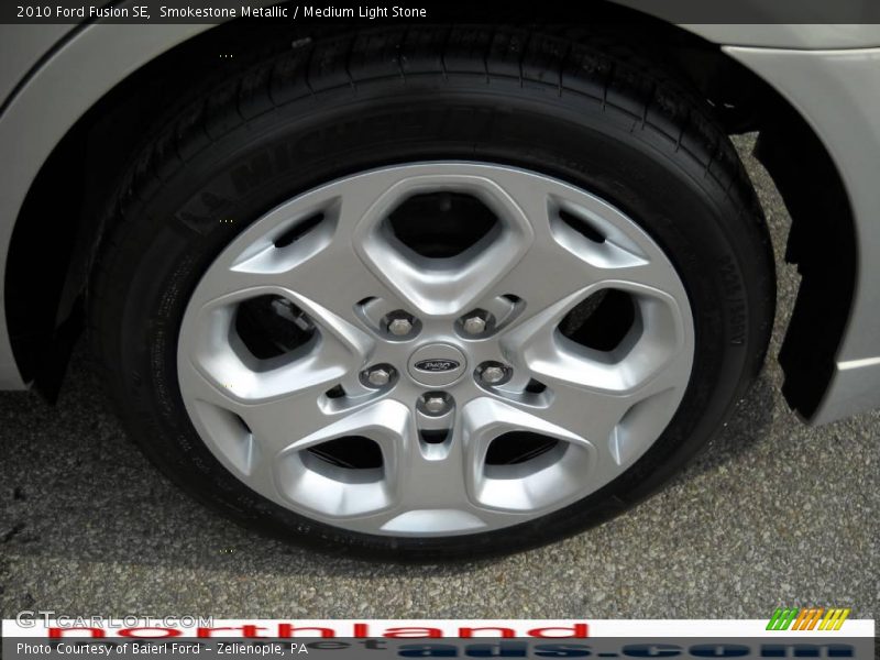 Smokestone Metallic / Medium Light Stone 2010 Ford Fusion SE