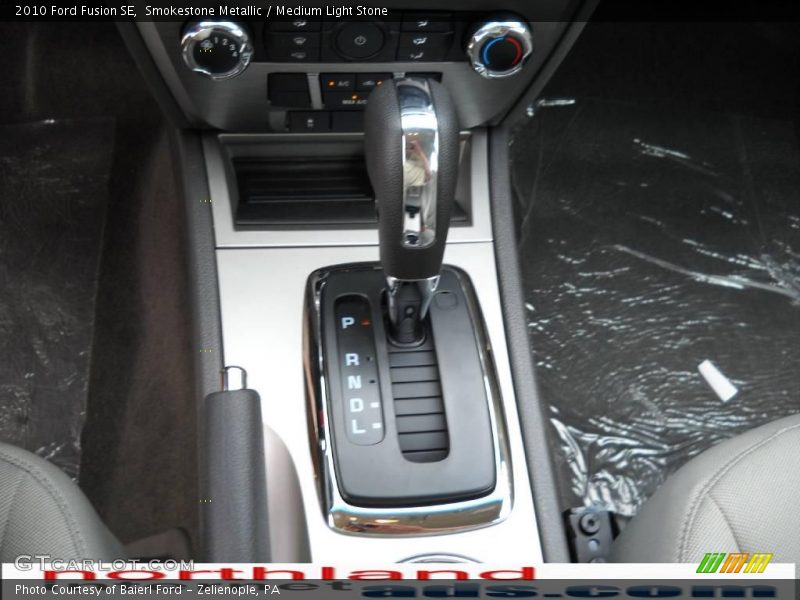 Smokestone Metallic / Medium Light Stone 2010 Ford Fusion SE