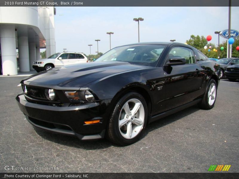 Black / Stone 2010 Ford Mustang GT Coupe