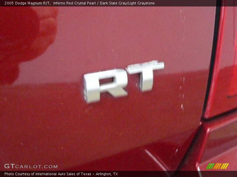 Inferno Red Crystal Pearl / Dark Slate Gray/Light Graystone 2005 Dodge Magnum R/T