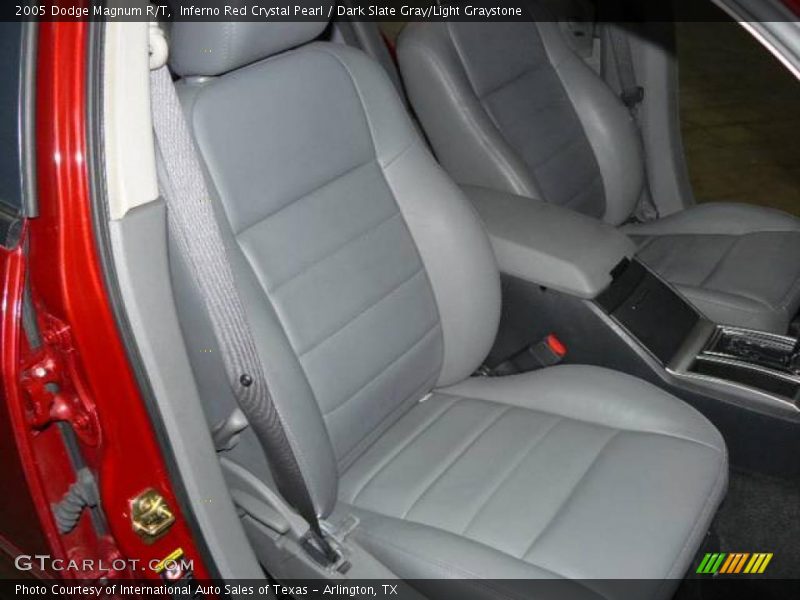 Inferno Red Crystal Pearl / Dark Slate Gray/Light Graystone 2005 Dodge Magnum R/T