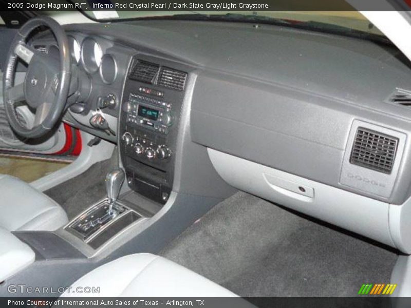 Inferno Red Crystal Pearl / Dark Slate Gray/Light Graystone 2005 Dodge Magnum R/T