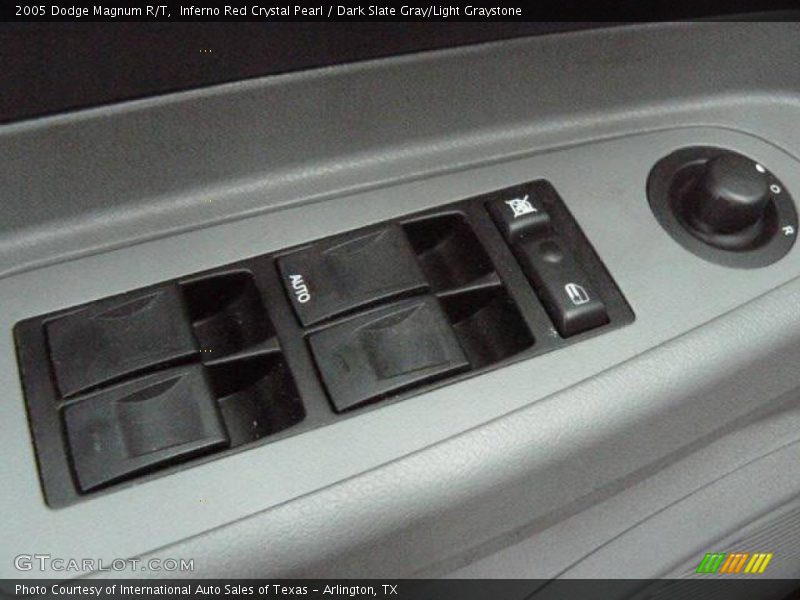 Inferno Red Crystal Pearl / Dark Slate Gray/Light Graystone 2005 Dodge Magnum R/T