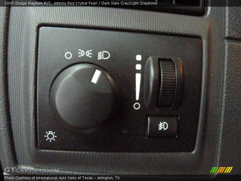 Inferno Red Crystal Pearl / Dark Slate Gray/Light Graystone 2005 Dodge Magnum R/T