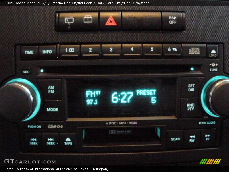 Inferno Red Crystal Pearl / Dark Slate Gray/Light Graystone 2005 Dodge Magnum R/T