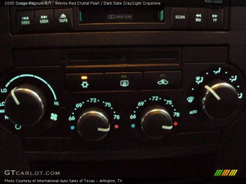Inferno Red Crystal Pearl / Dark Slate Gray/Light Graystone 2005 Dodge Magnum R/T