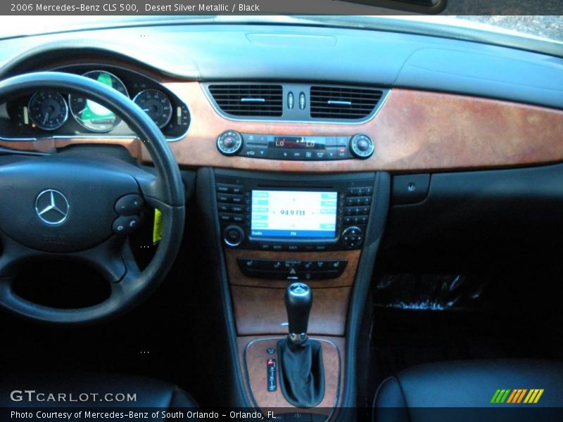 Desert Silver Metallic / Black 2006 Mercedes-Benz CLS 500