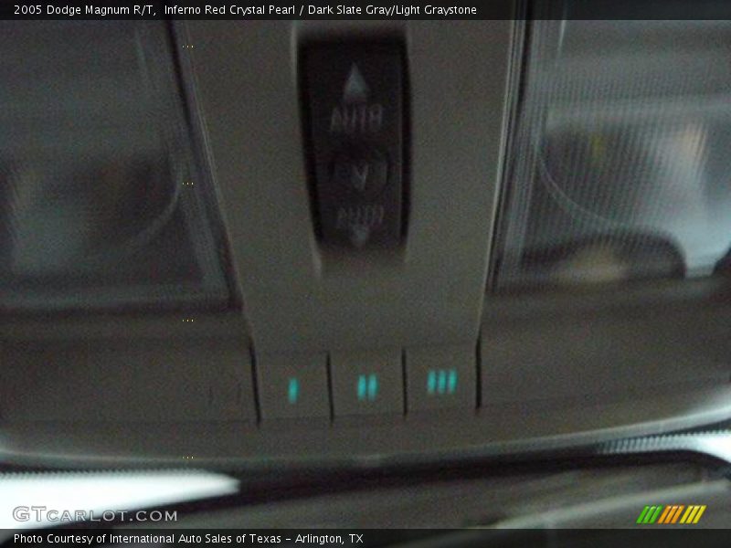 Inferno Red Crystal Pearl / Dark Slate Gray/Light Graystone 2005 Dodge Magnum R/T