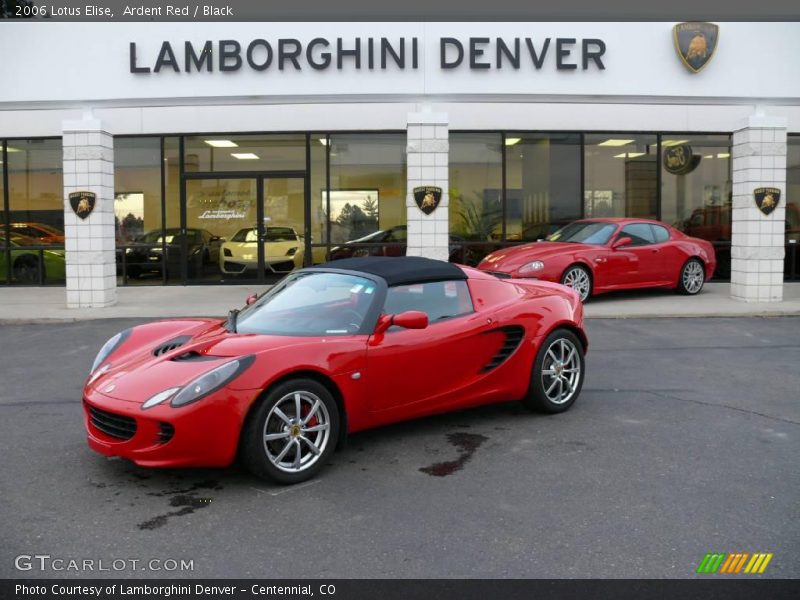 Ardent Red / Black 2006 Lotus Elise