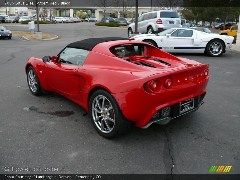 Ardent Red / Black 2006 Lotus Elise