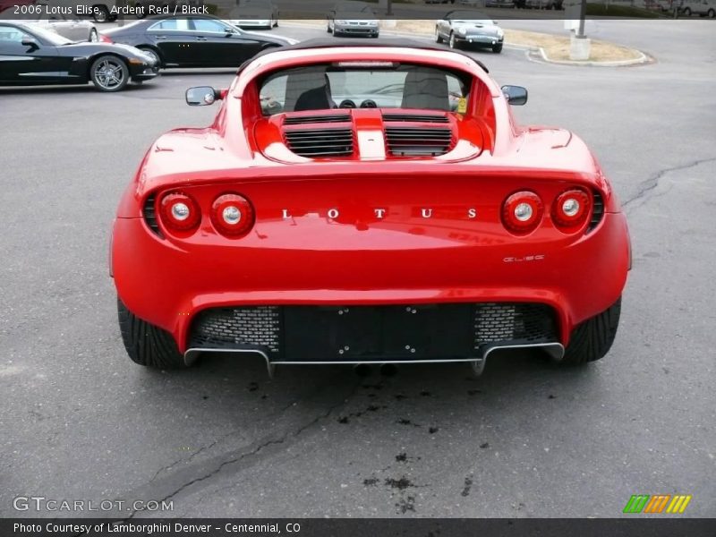 Ardent Red / Black 2006 Lotus Elise