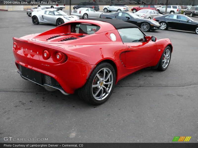Ardent Red / Black 2006 Lotus Elise
